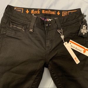 New With Tags Rock Revival Black Jeans